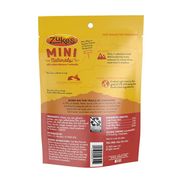 Zuke's Mini Naturals Chicken Dog Treats
