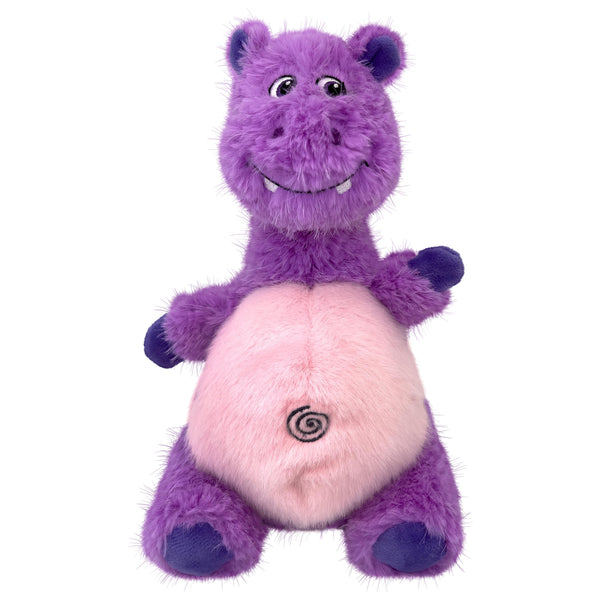 KONG Knots Belly Hippo Dog Toy