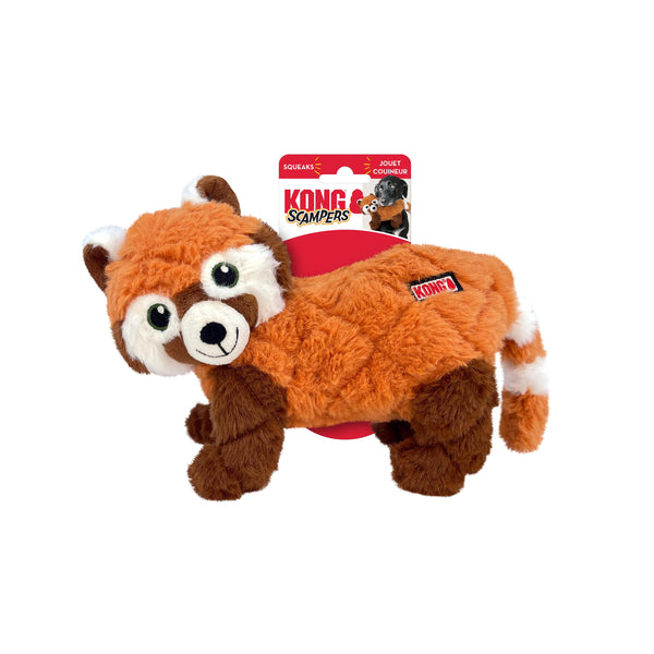 KONG Scampers Red Panda Dog Toy