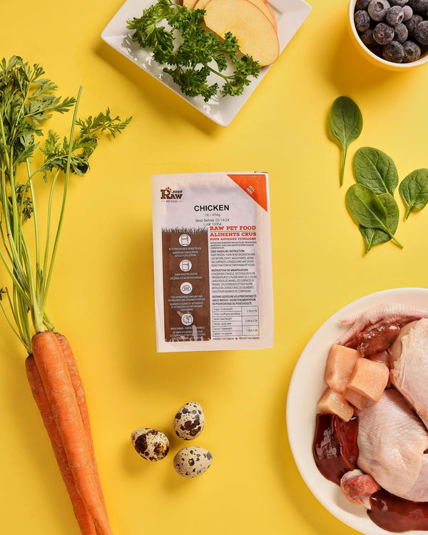 Just Raw Chicken Complete Frozen Dog Food