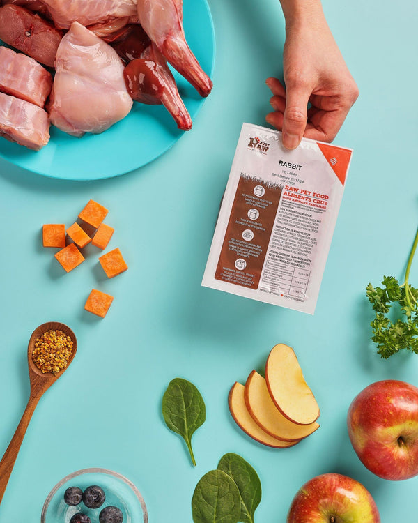 Just Raw Rabbit Complete Frozen Dog Food