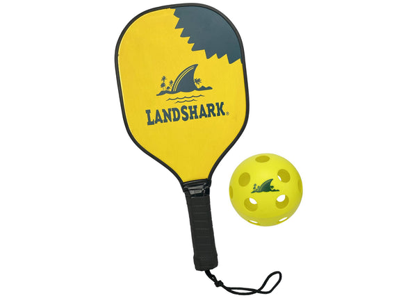 Multipet LandShark Pickleball Racket & Ball Dog Toy