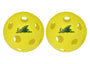 Multipet LandShark Pickleball Dog Toy, 3.5-in