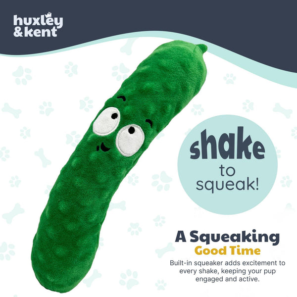 Huxley & Kent Power Plush Fetchies Dell Pickle Dog Toy
