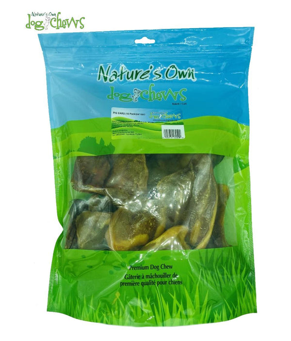 Nature's Own Dog Chews Pig Ears Dog Treats