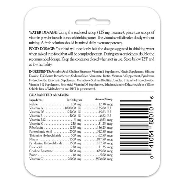 Lafeber Avi-Era Vitamins Powder Bird Supplement