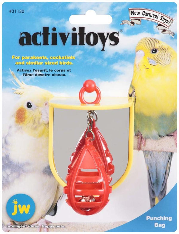 JW Pet ActiviToy Punching Bag Bird Toy