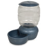 Petmate Replendish Feeder with Microban Pearl for Pets, Peacock Blue