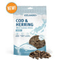 Icelandic+ Mini bouchées combo Cabillaud & Hareng friandises pour chats