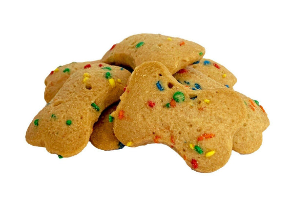 Claudia's Canine Bakery Confetti Vanilla Breakfast Bones Dog Treats