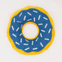 ZippyPaws Hanukkah Donutz Dog Toy, Blue, Jumbo