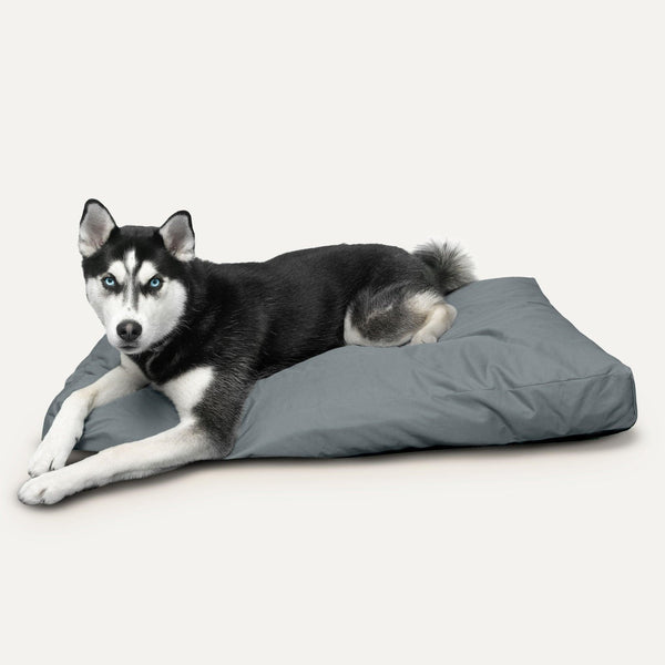 Goo-eez Rectangle Dog Bed, Charcoal