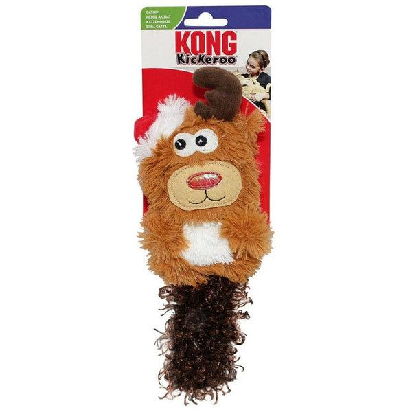 KONG Holiday Kickeroo Character Cat Toy, Assorted