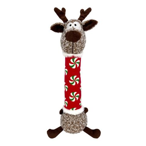 KONG Holiday Shakers Luvs Reindeer Dog Toy