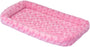 MidWest Quiet Time Tapis de couchage et de caisse pour animaux de compagnie, rose