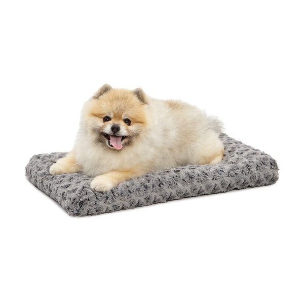 MidWest QuietTime Deluxe Ombre Swirl Pet Bed, Gray
