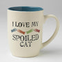 PetRageous Spoiled Cat Mug, Natural