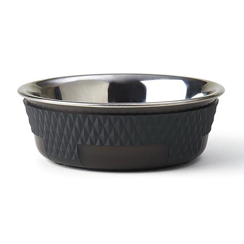 PetRageous Kona Pet Bowl, Charcoal