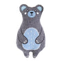 ZippyPaws ecoZippy Cotton Cuddler Bear Dog Toy