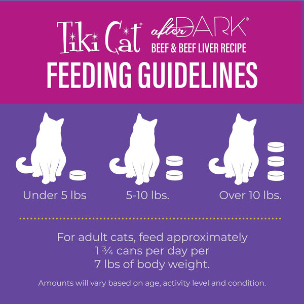 Tiki Cat After Dark Pate Variety Pack Wet Cat Food Can