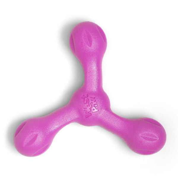 West Paw Zogoflex Echo Skamp Dog Toy, Hot Pink