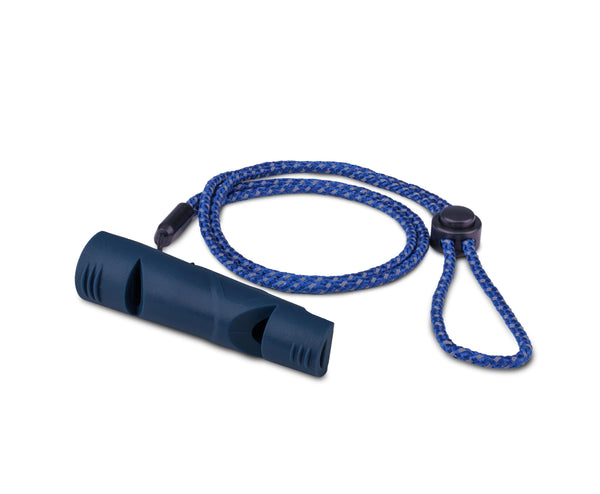 The Company of Animals Coachi Two-Tone Whistle for Pets, Navy