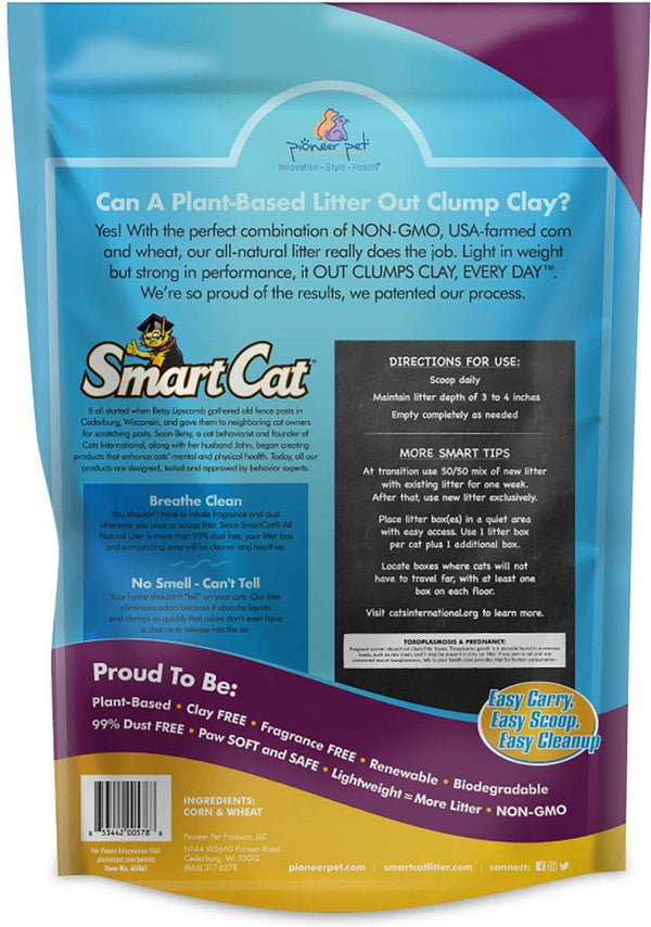Pioneer Pet SmartCat Lightweight Corn + Wheat Clumping Cat Litter
