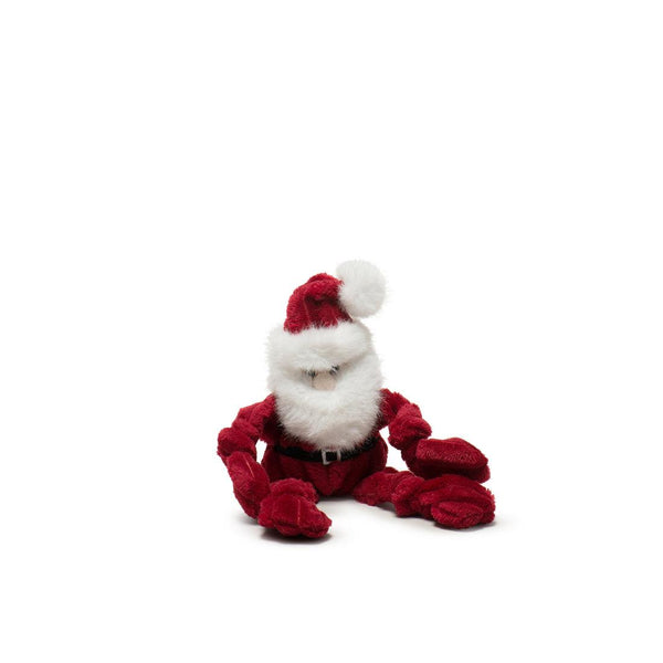 HuggleHounds St. Nick Knottie Plush Dog Toy