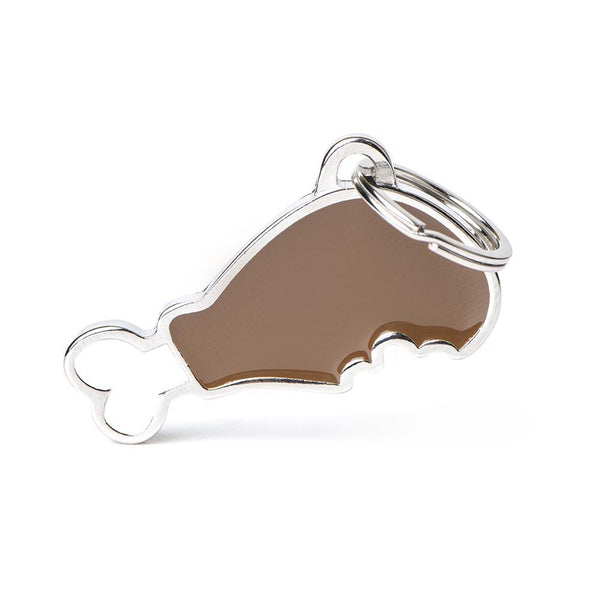 MyFamily Food Chicken Pet ID Tag, Medium