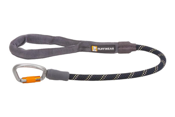 Ruffwear Knot-a-Long Short Dog Leash, Obsidian Black