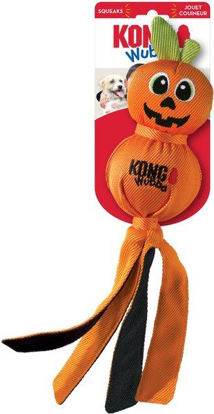 KONG Halloween Wubba Ballistic Pumpkin Dog Toy