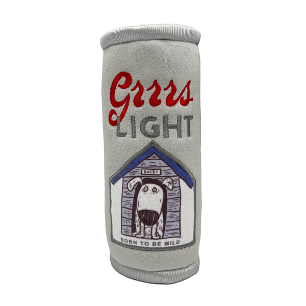 Huxley & Kent Power Plush Grrrs Light Dog Toy
