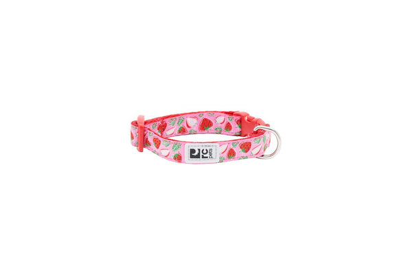 RC Pets Petite Clip Dog Collar, Strawberries