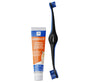 Paw Ready BrushMate Premium Toothbrush with Banana Mint Toothpaste Bundle for Dogs