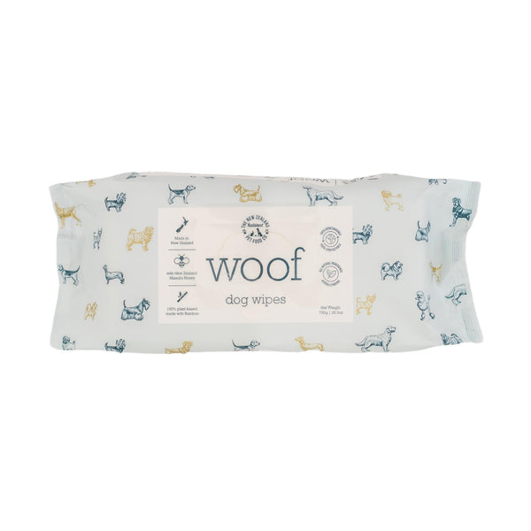 New Zealand Natural Pet Food Woof Manuka Honey Pet Wipes