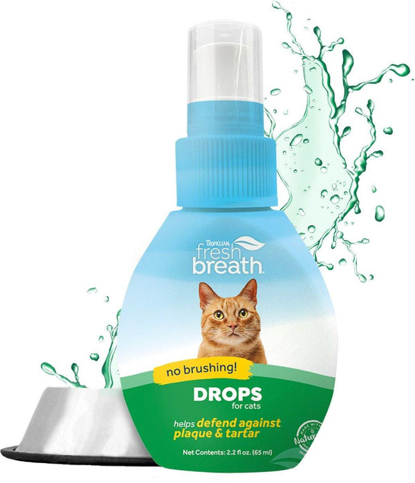 Tropiclean Fresh Breath Oral Care Drops for Cats