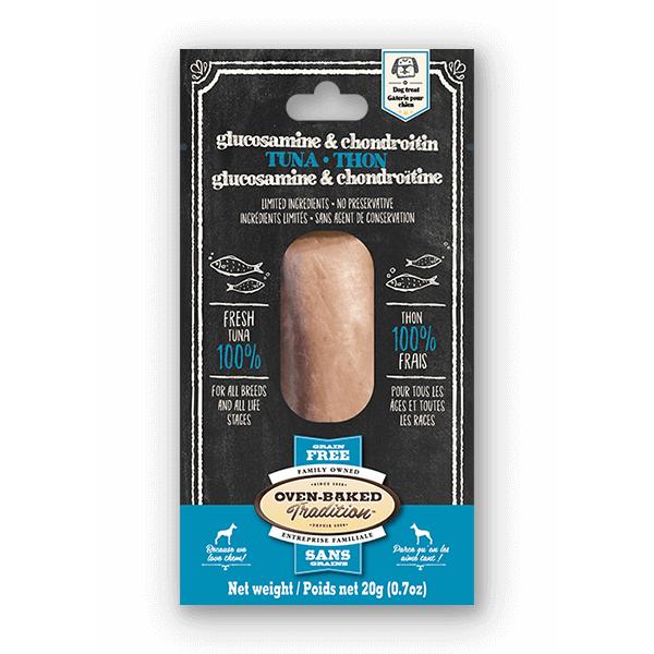 Oven-Baked Tradition Filet de thon avec glucosamine & chondroïtine friandises pour chiens