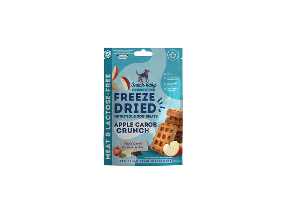 Snack Baby Croquants pomme et caroube lyophilisés pour chiens
