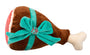 Fuzzyard Humongous Holiday Ham Plush Dog Toy