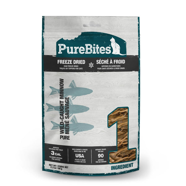 PureBites Wild-Caught Minnow Freeze-Dried Cat Treats