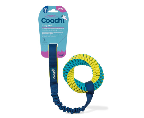 The Company of Animals Coachi Tuggi Helix Dog Toy