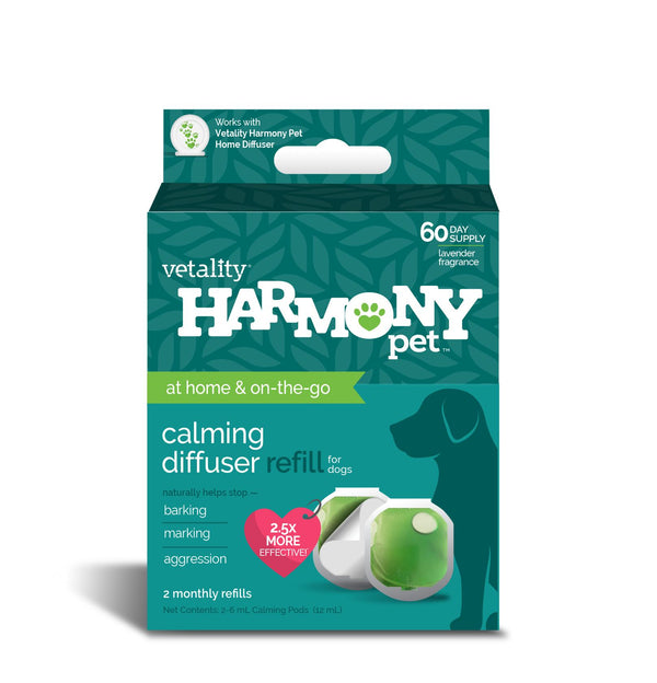 Vetality Harmony Pet Calming Home Diffuser Refills for Dogs