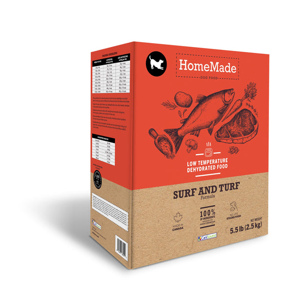 CaniSource HomeMade Surf & Turf Grain-Free Dehydrated Dog Food