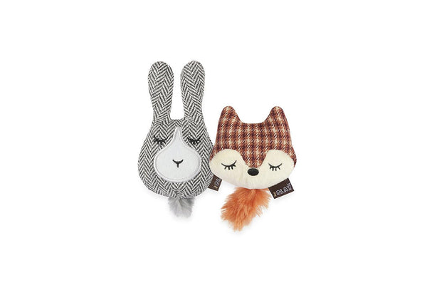 P.L.A.Y. Feline Frenzy Forest Friends Foxsy & Hopsy Catnip Cat Toy