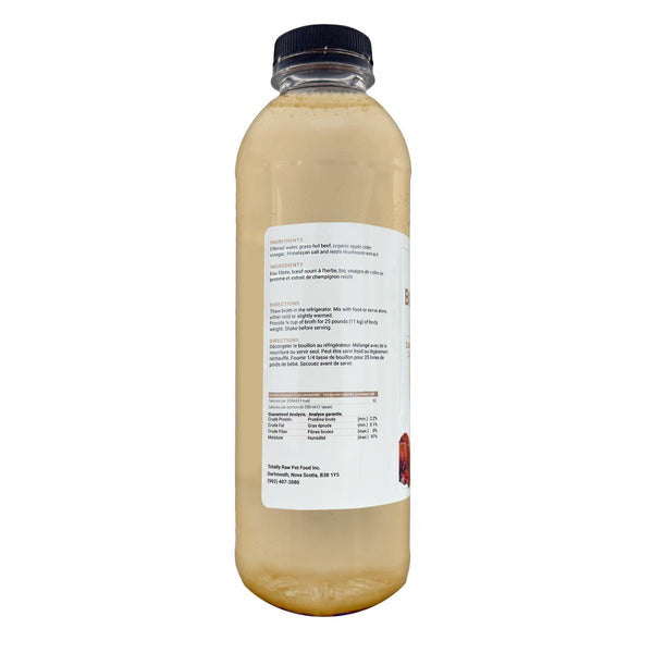 Totally Raw Pet Food Bouillon d'os immunitaire pour chiens