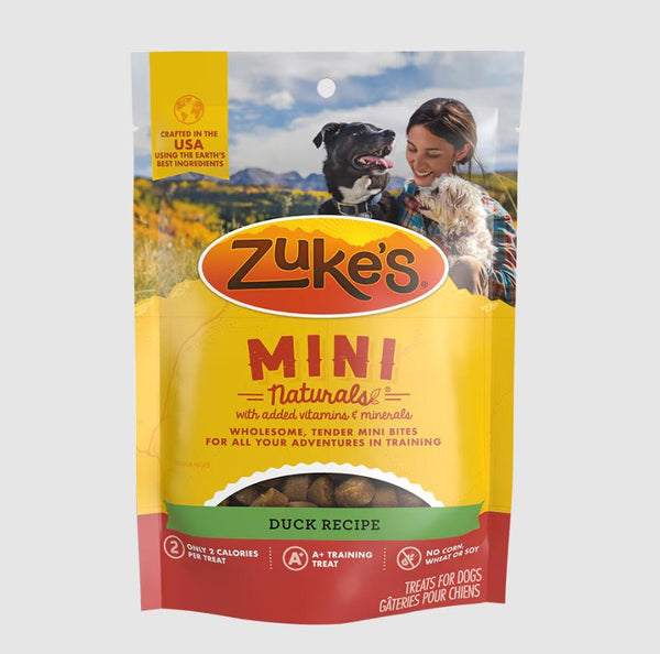 Zuke's Mini Naturals Duck Flavored Dog Treats