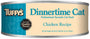 Tuffy's Pet Foods Dinnertime Poulet Pâté pour chats en conserve