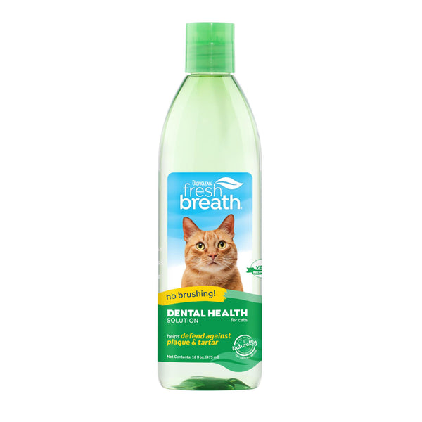 Tropiclean Fresh Breath Dental Health Solution Water Additive for Cats