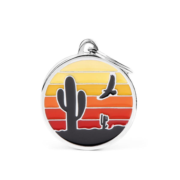 MyFamily Charms Desert Pet ID Tag