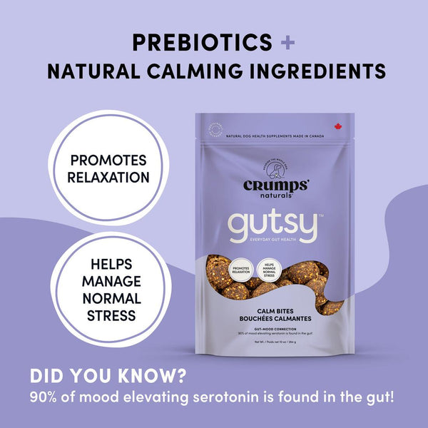 Crumps' Naturals Gutsy Calm Bites for Dogs